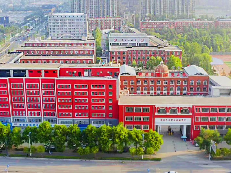 汉台校园鸟瞰图